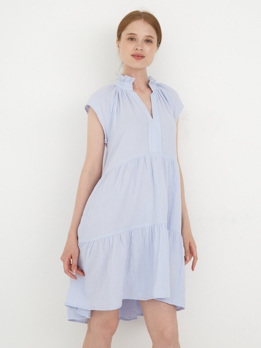 Платье из муслина для девочки