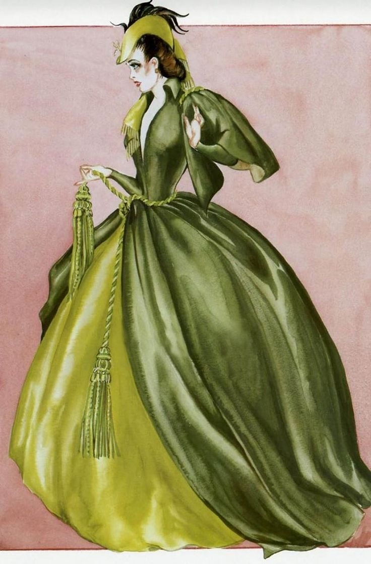 Скарлетт о'Хара Унесенные ветром платья