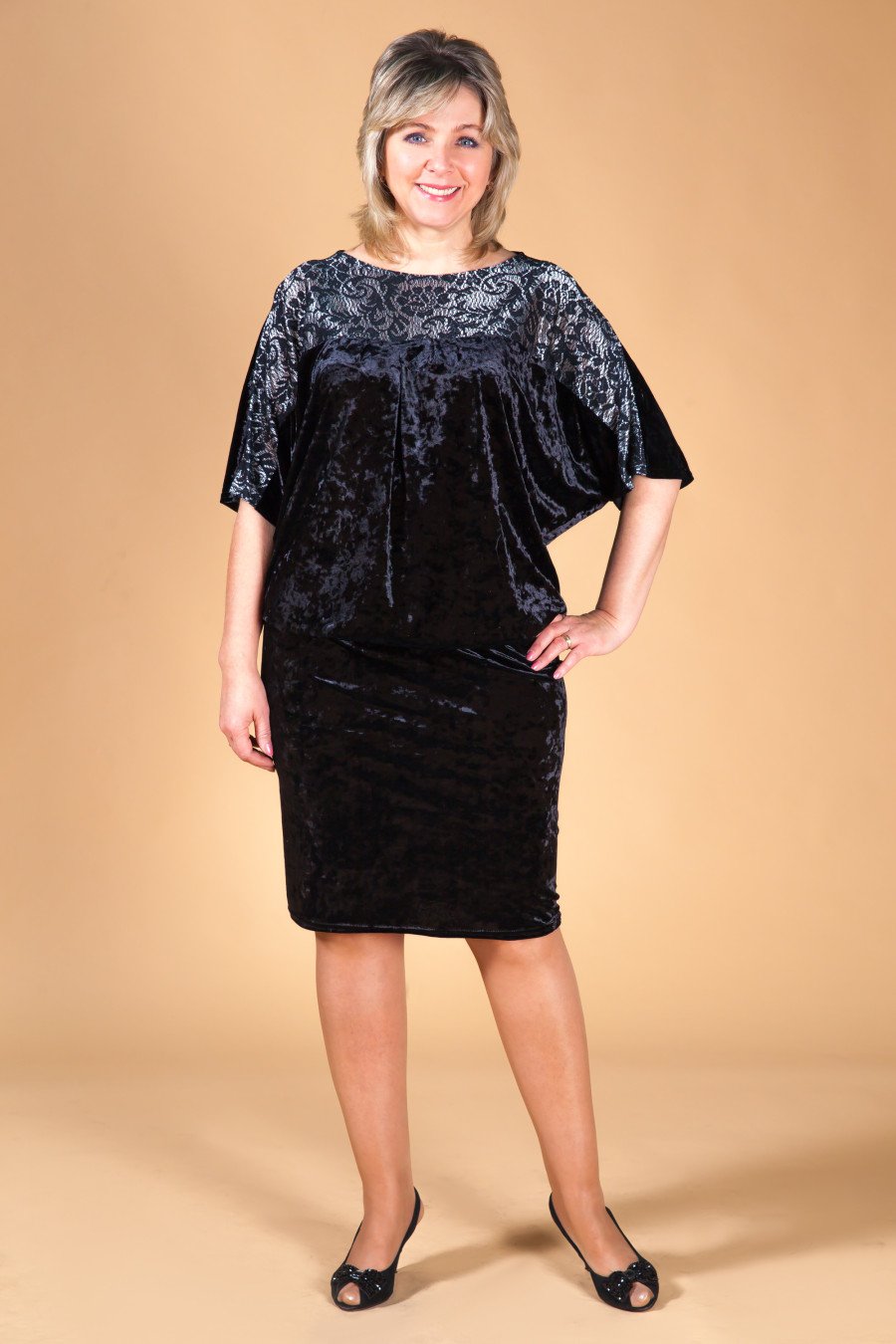 Костюм из бархата