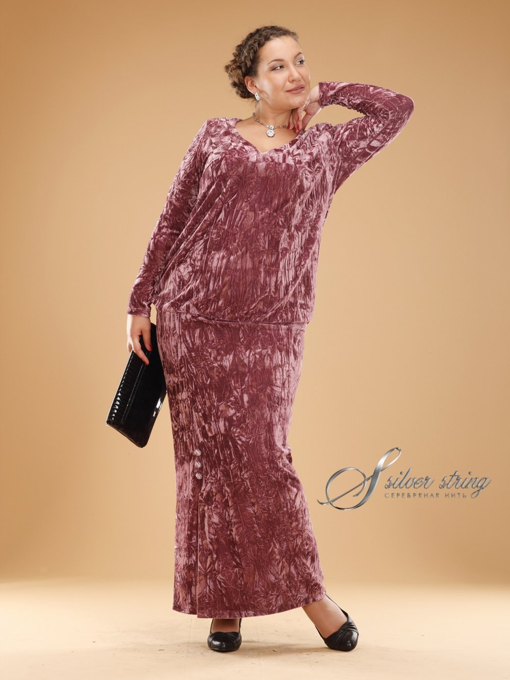 Vilana костюм велюр