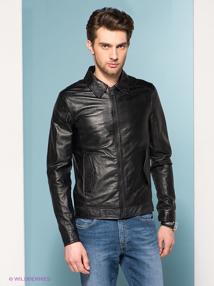 Бренд Silver line кожаная куртка