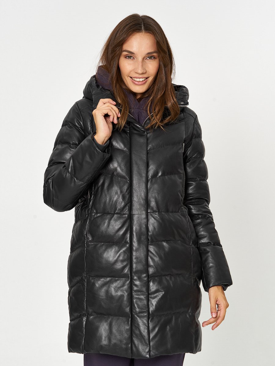 Кожаная куртка мужская Снежная Королева артикул 438243000