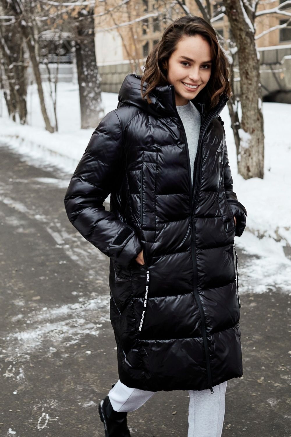 Пуховик ла Рейн lrbclw14dc50 с мехом чернобурки