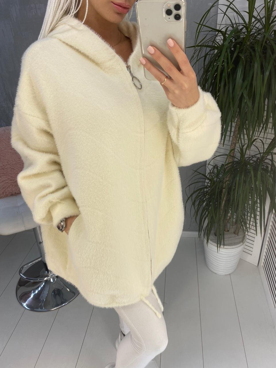 Пальто из ткань альпака хороший NНАША