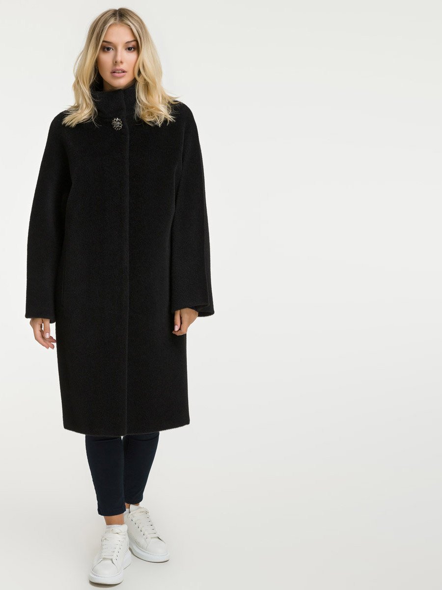 Lora Piano голубое пальто альпака