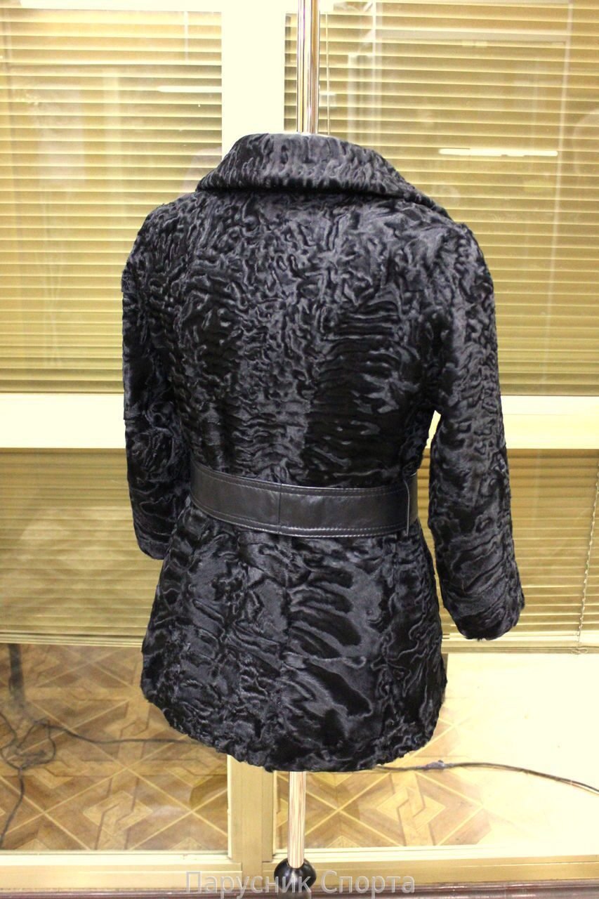 Жакет из норки и каракуля манто новая коллекция