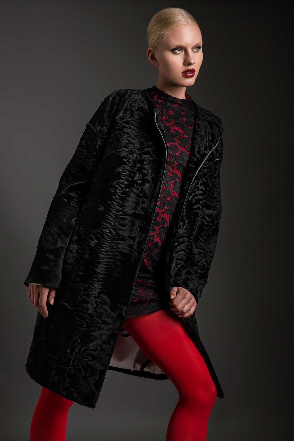 Пальто Etro каракульча