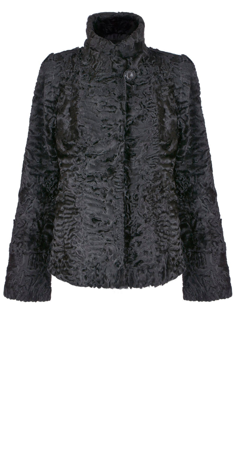 Каракуль полушубок на полных