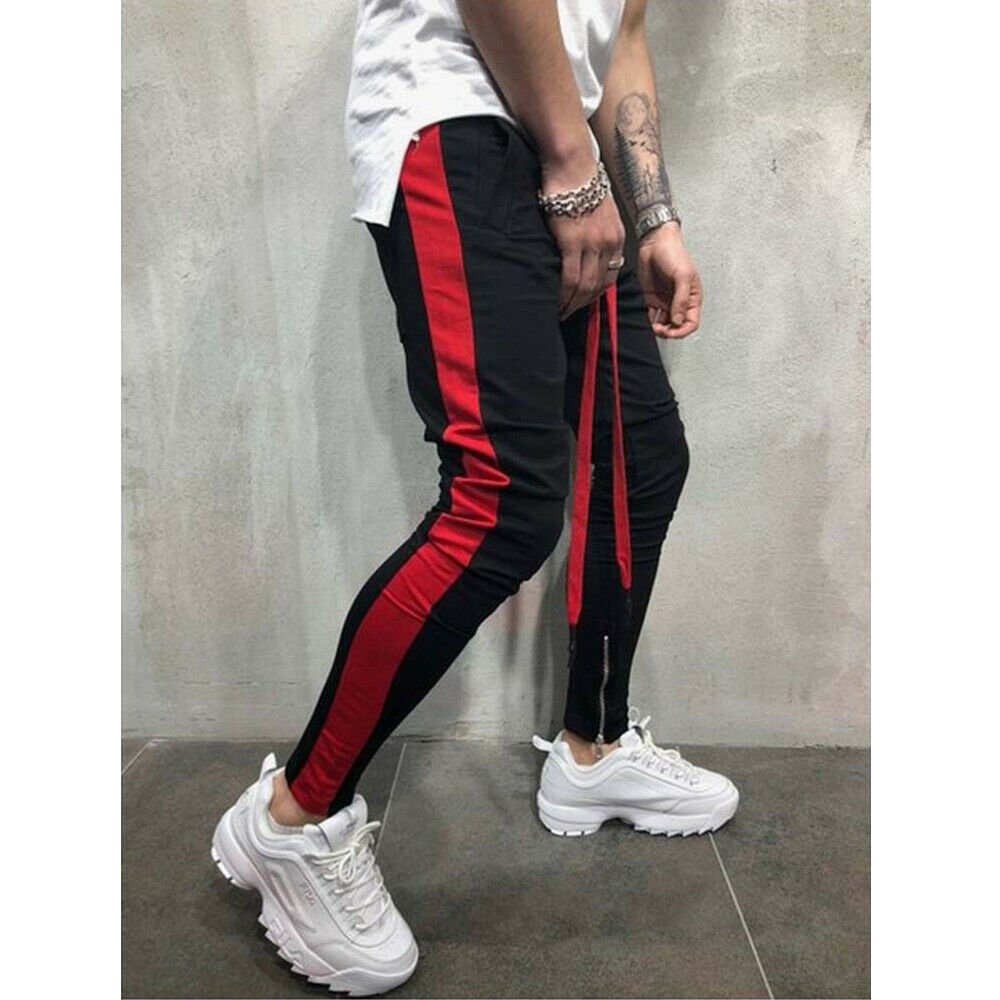 Узкие спортивные штаны мужские