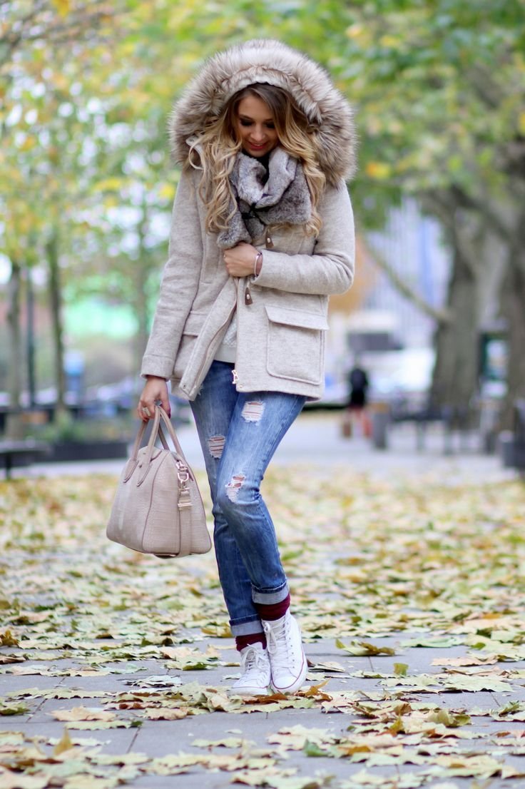 Зимние образы с паркой