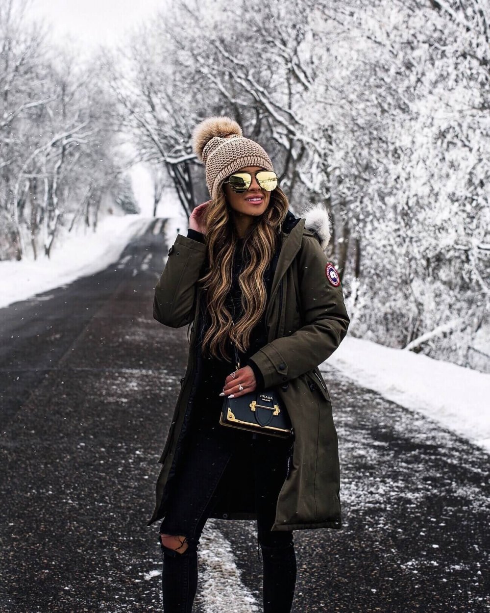 Спортивный стиль зимой