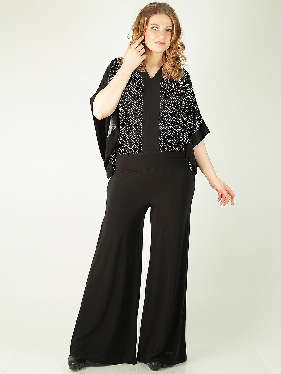 Брюки клеш для женщин за 50