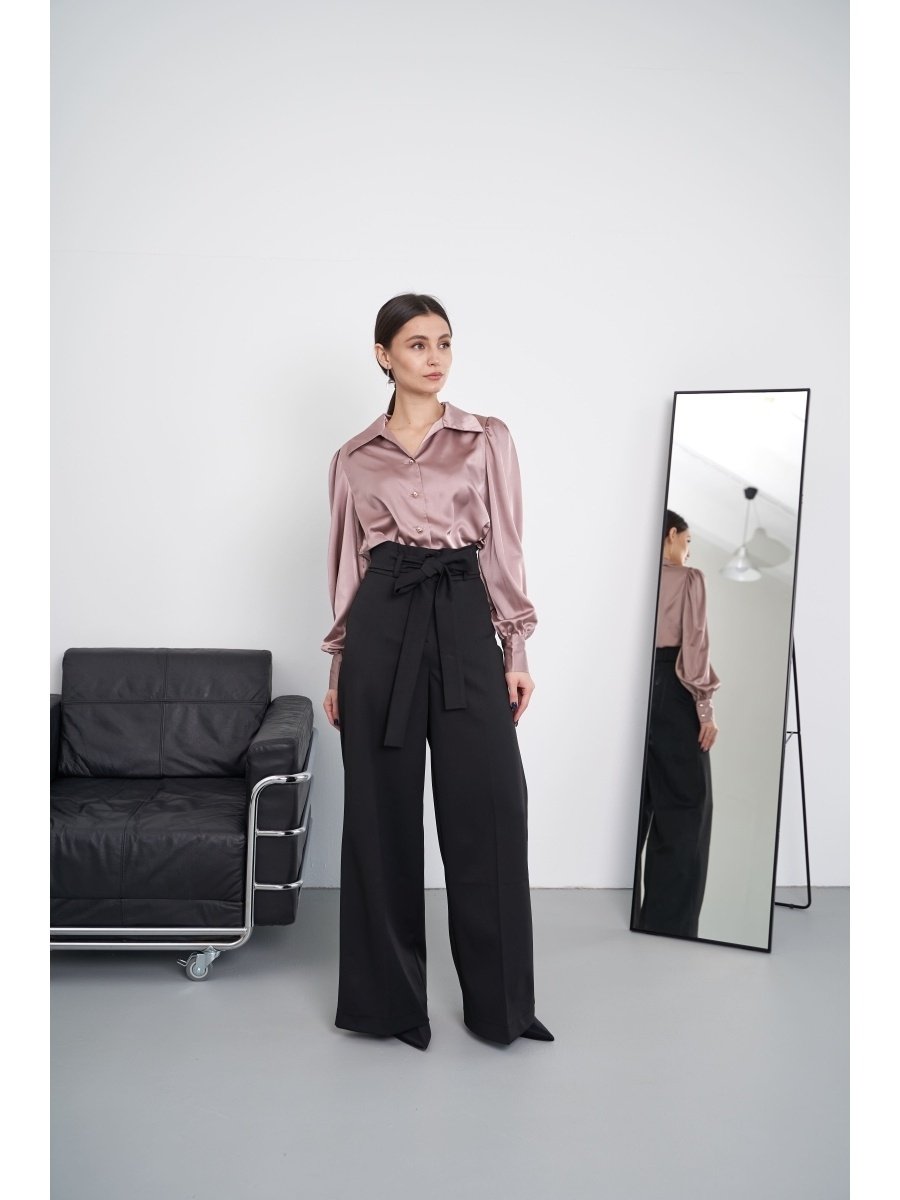 Брюки трубы