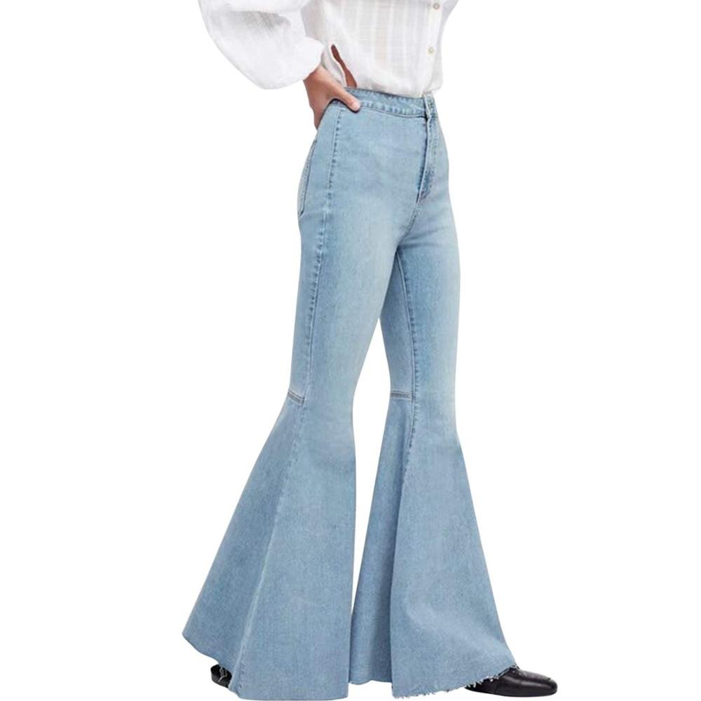 Штаны клеш на полных девушках