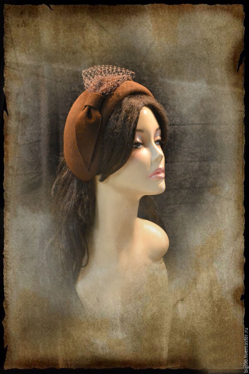 Вязаные шляпки в стиле ретро