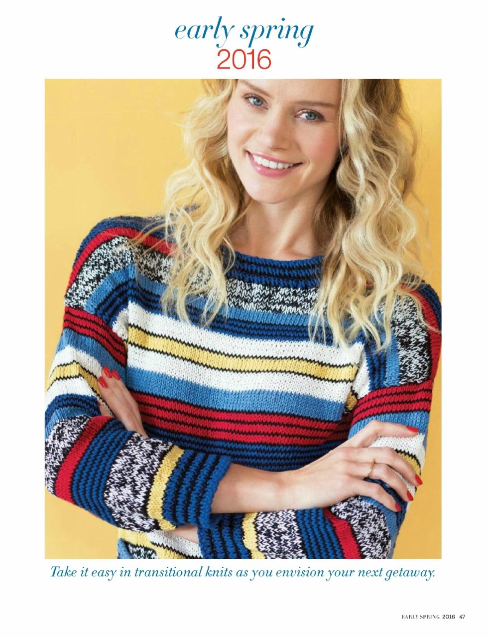 Верена полосатый джемпер