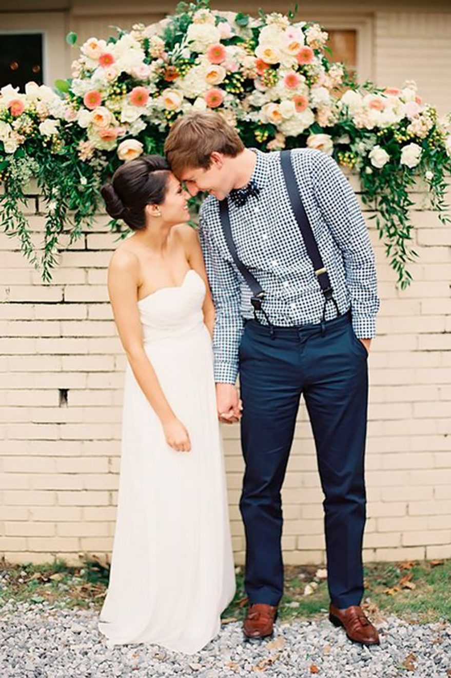 Образ жениха в джинсах