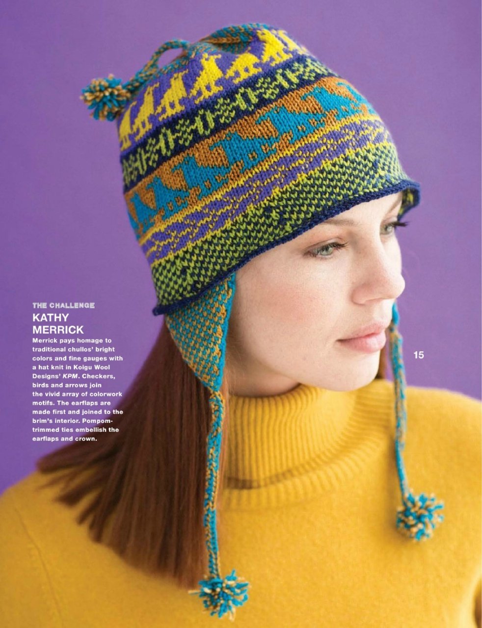 Перуанская шапочка Chullo