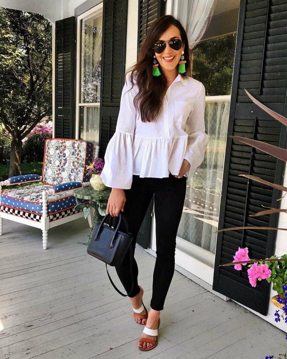 Луки с белыми Converse мужские