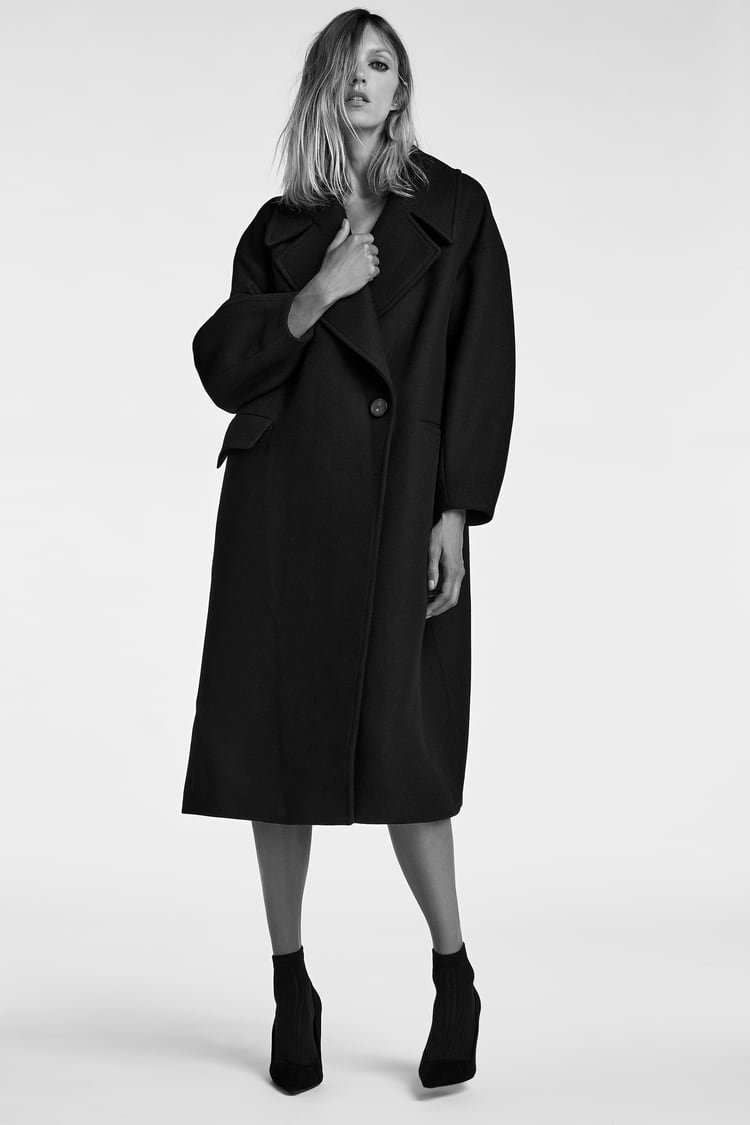 Пальто оверсайз Zara