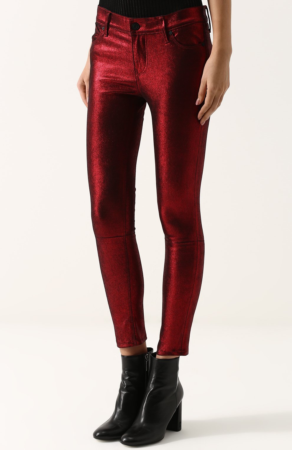 Леггинсы лаковые Karl Lagerfeld