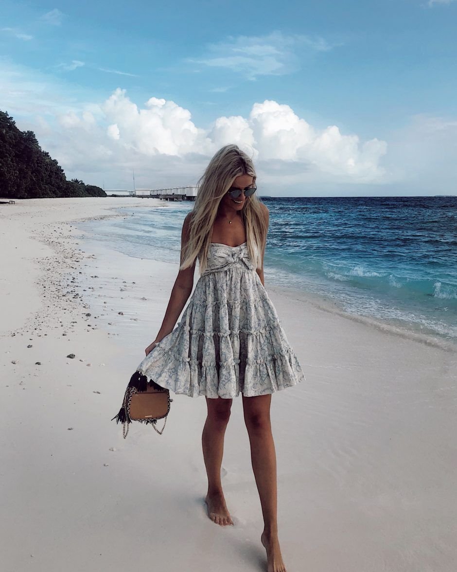 Платье для мальдив