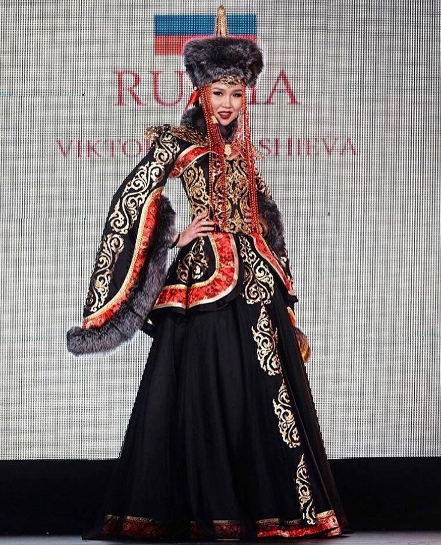 Бурятские Свадебные платья