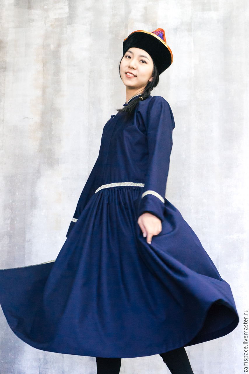 Сшить платье в бурятском стиле