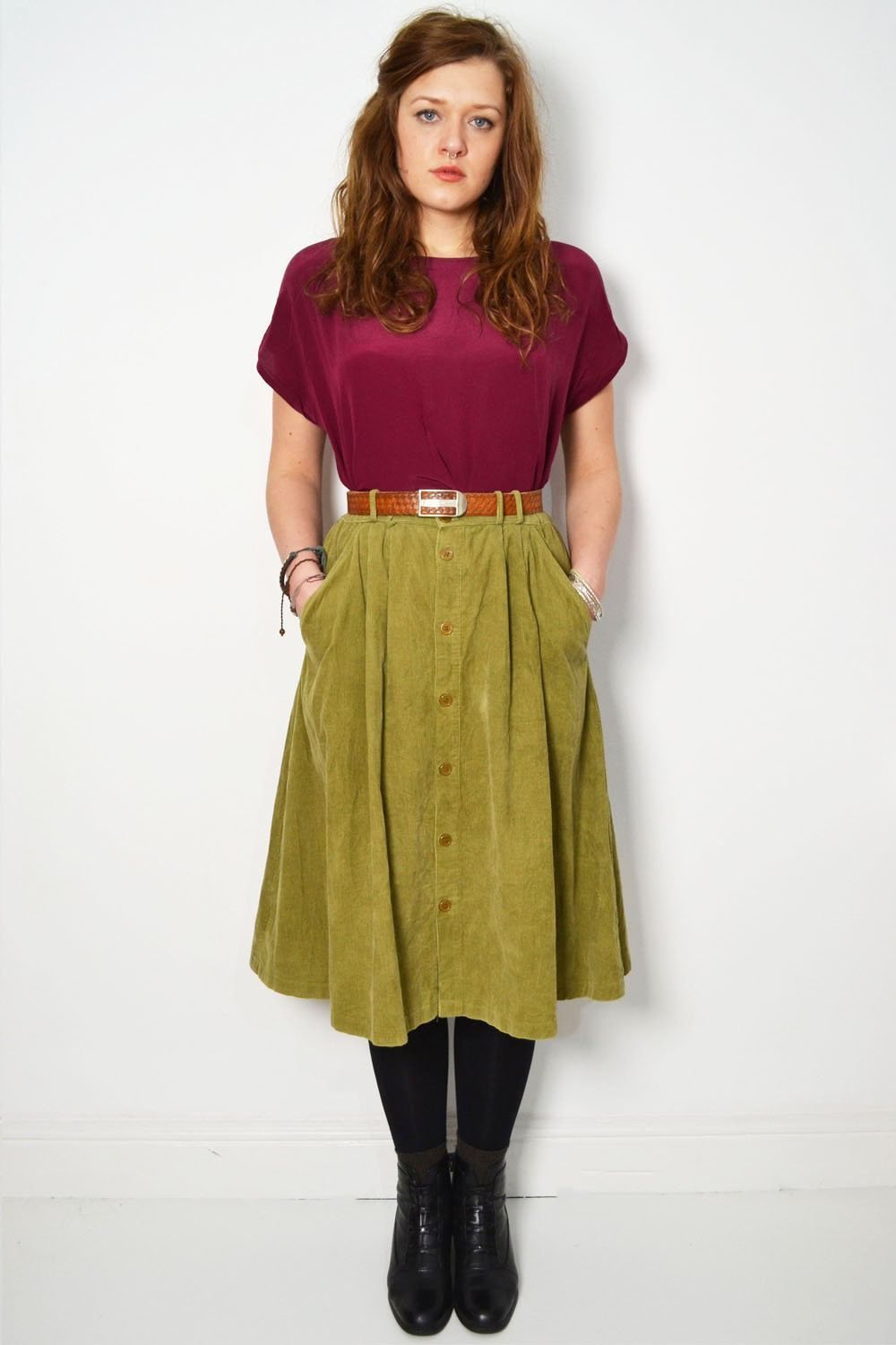 Pull and Bear юбка плиссе