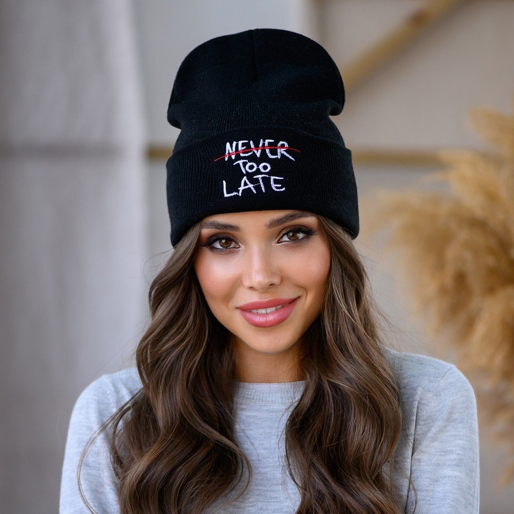 Шапка крючком женская