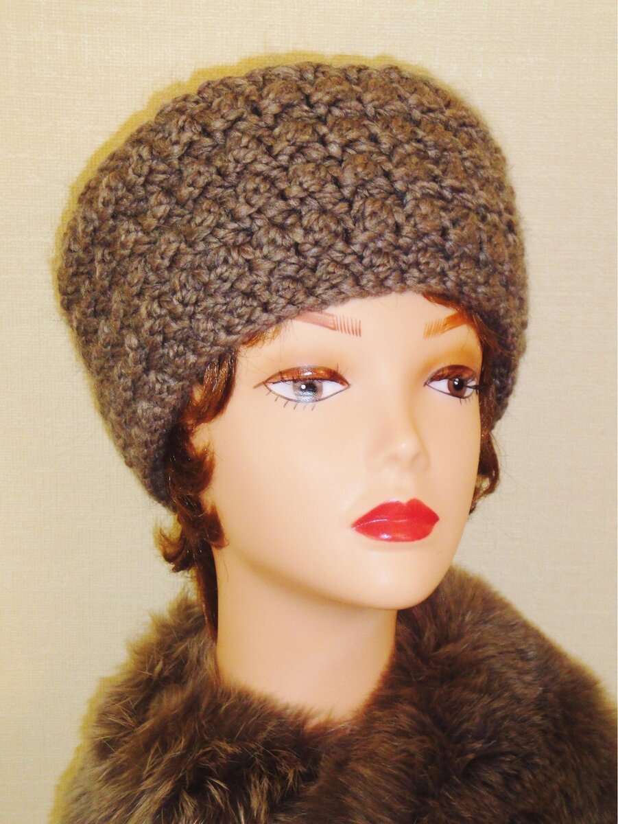 Вязаная кубанка дворянка