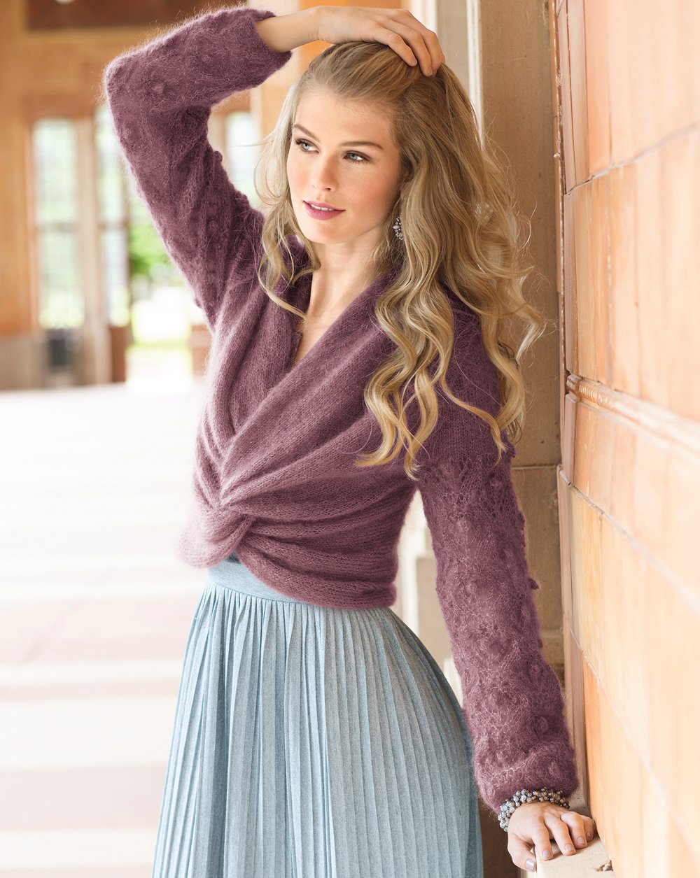 Ким Харгривз кардиган