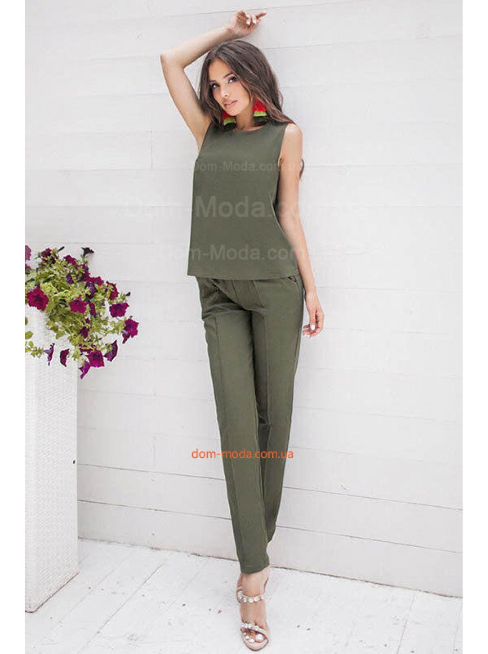 Комбинезон женский брючный для офиса