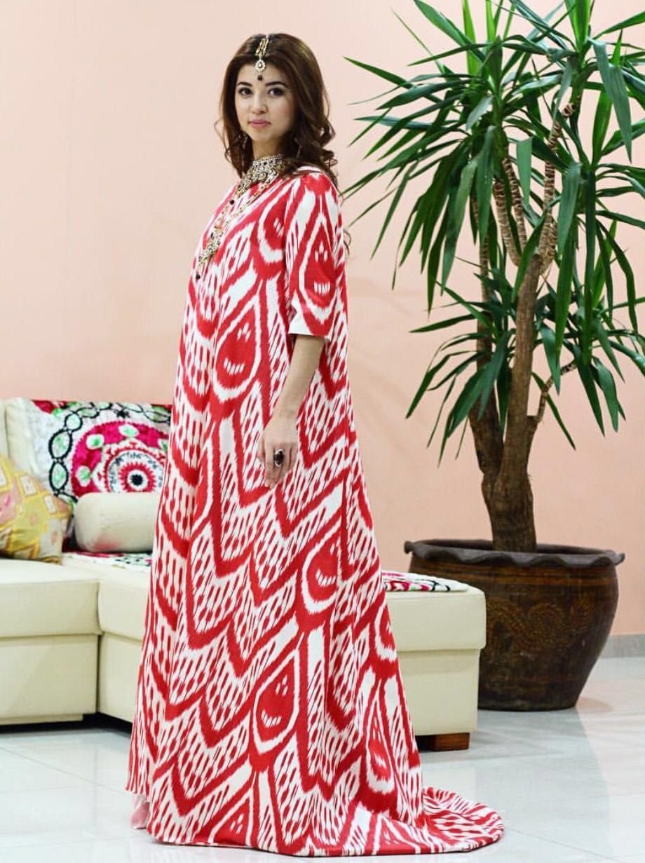 Платья из узбекского хлопка