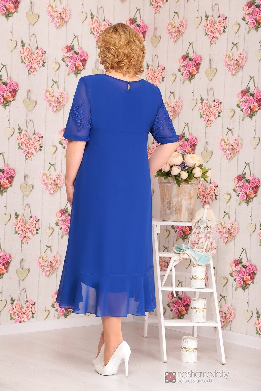 Платье Васильковое