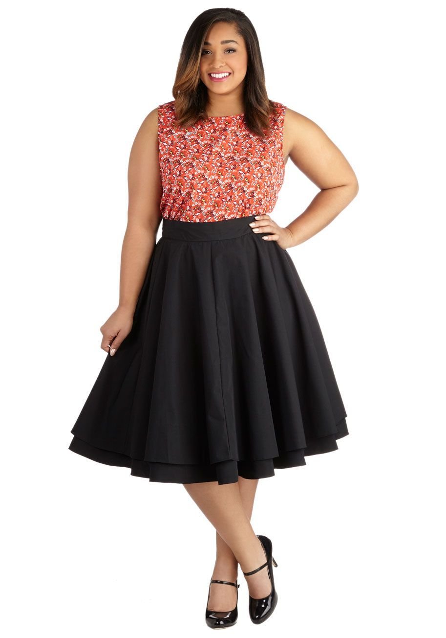 Кожаная юбка плюс сайз