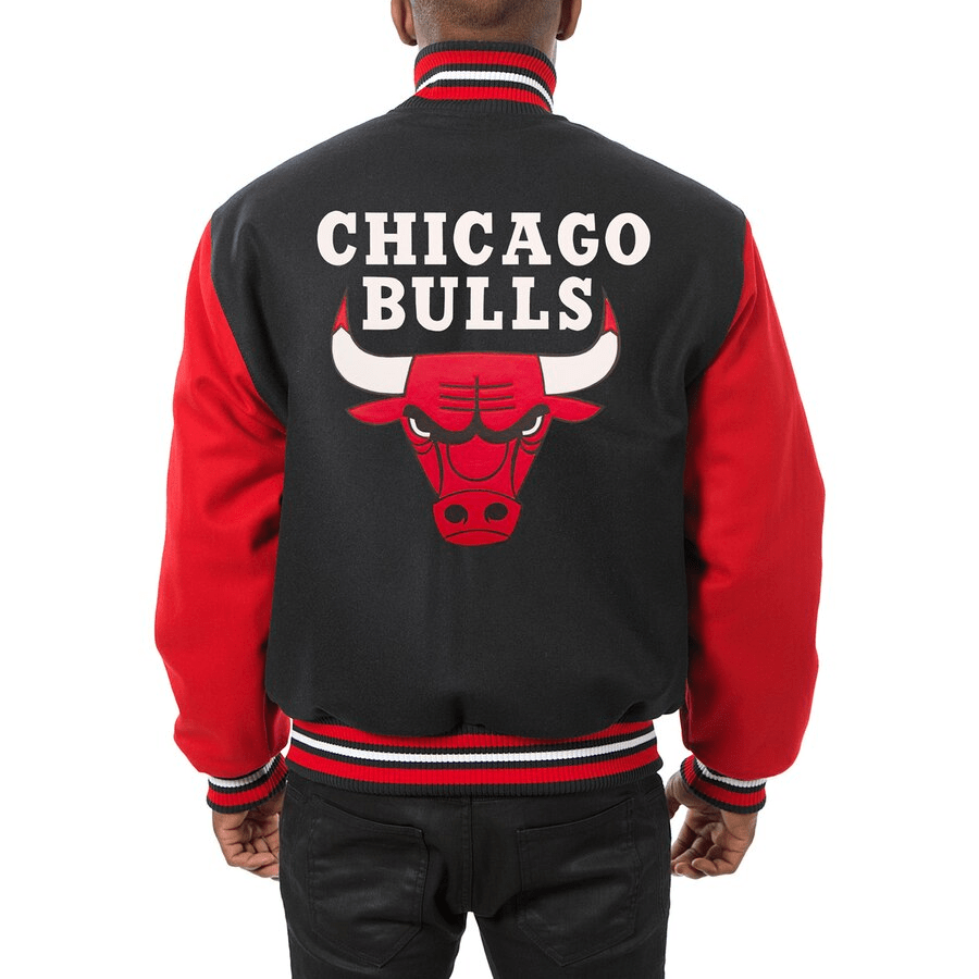 Кожаная куртка Chicago bulls 90е