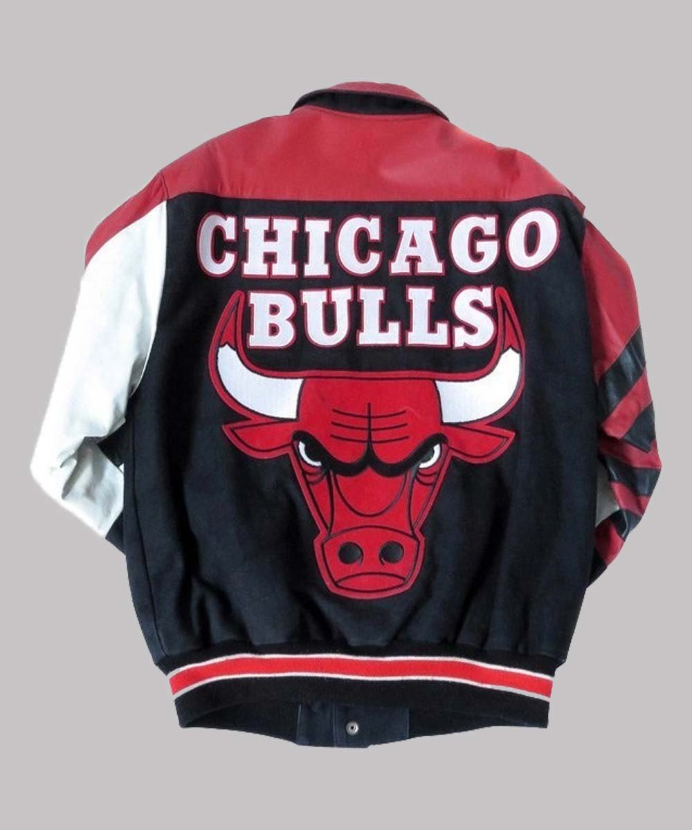 Jacket Chicago bulls кожаный