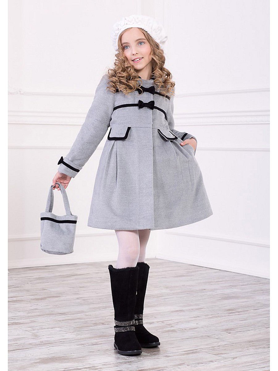 Пальто детское Intermoda коралл