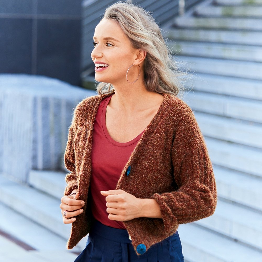 Свитер Drops Alpaca boucle