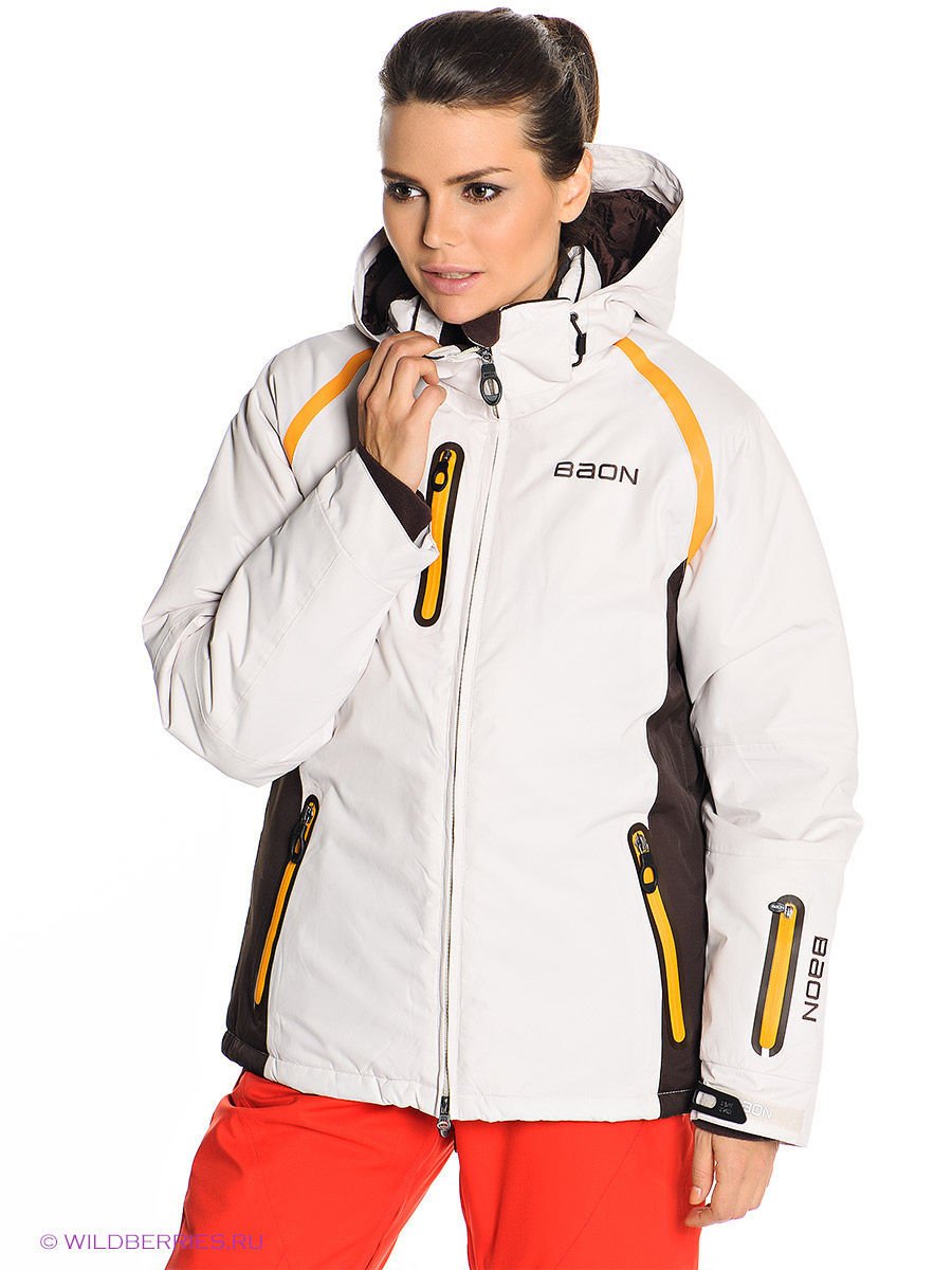 Куртка Баон горнолыжная белая