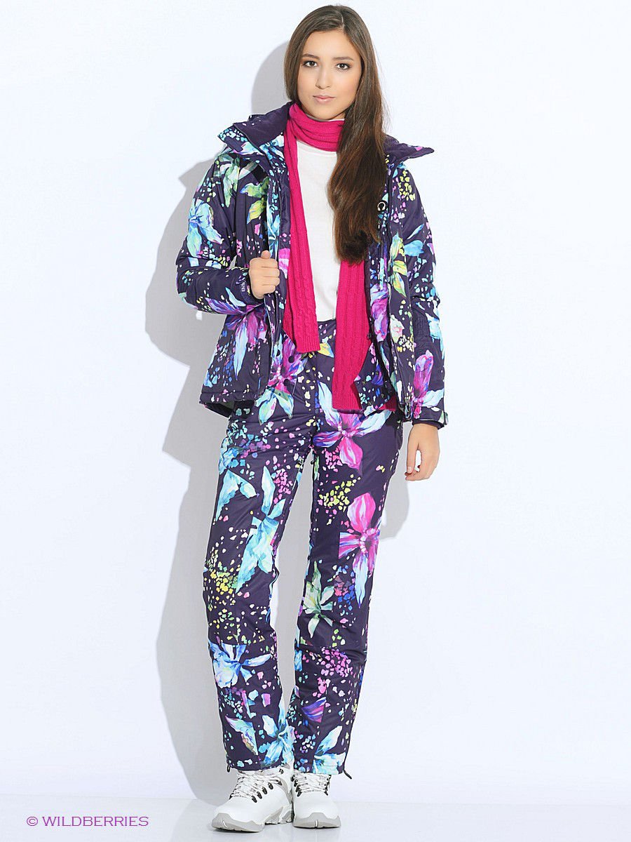 Женский зимний костюм брюки и куртка Баон