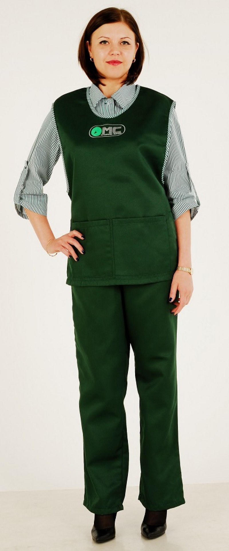 Комплект спецодежды для уборщиц "сервис 3пр"