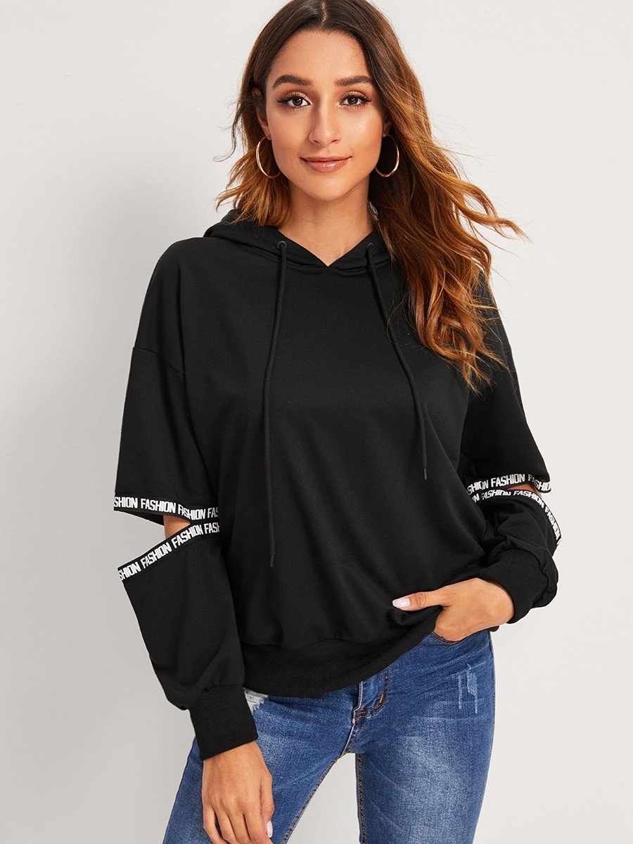 Свитер с разрезами по бокам