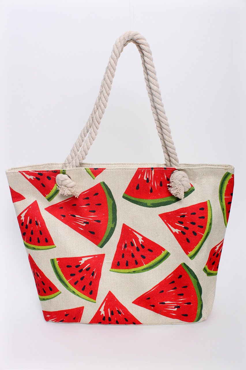 Сумка в форме арбуза