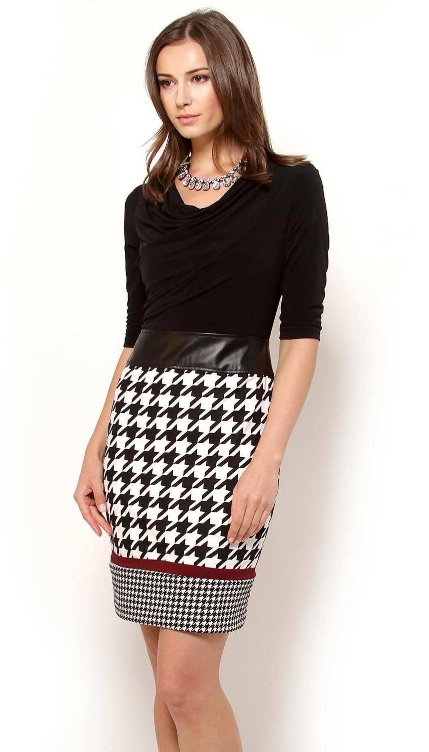 Образы с юбкой гусиная лапка