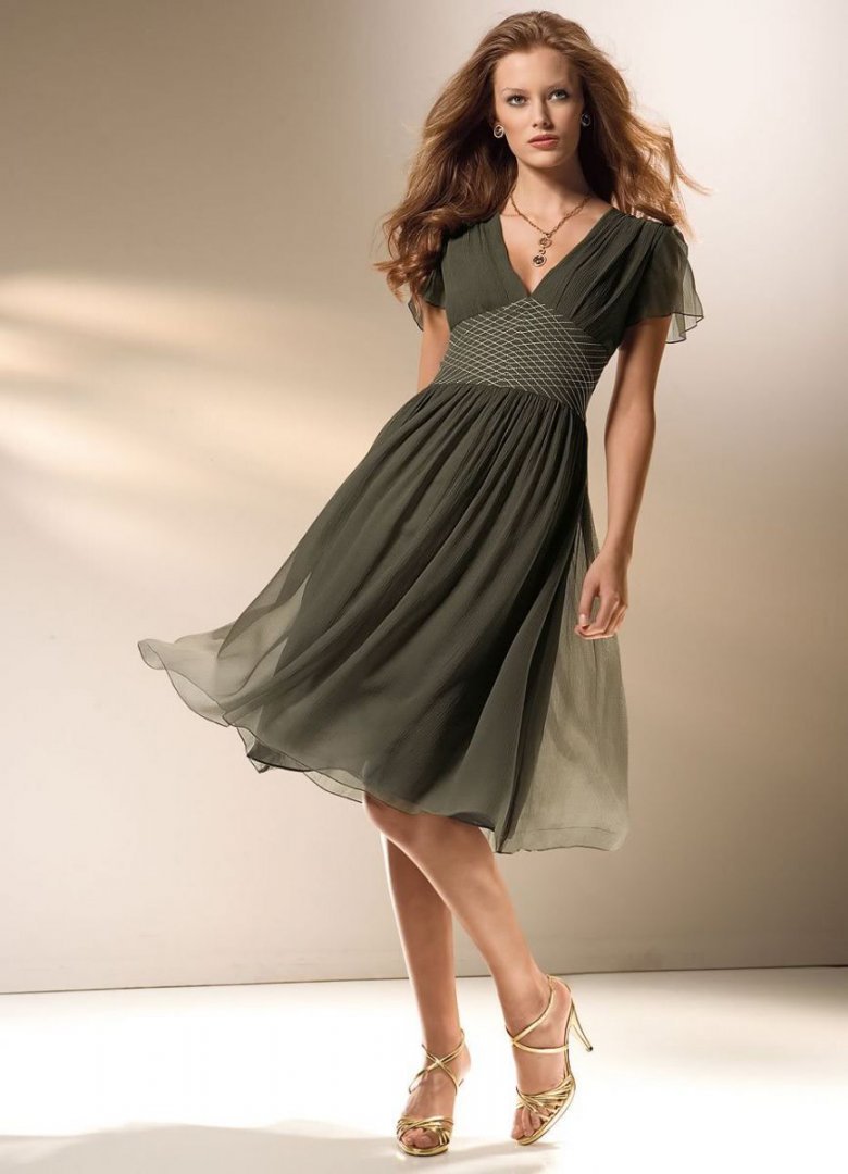 Красивые короткие платья