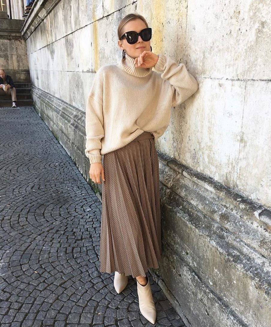 Юбка плиссе 2020 Остин