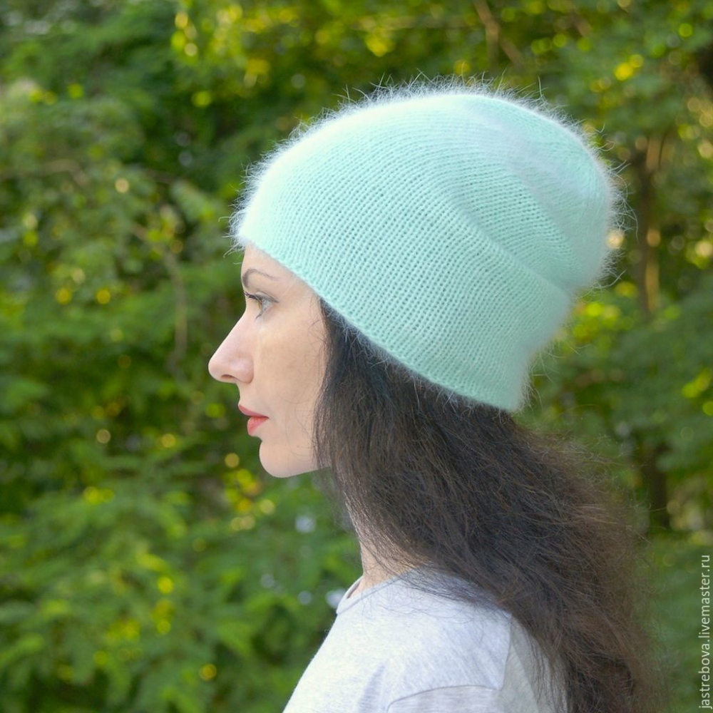 Шапка из ангоры Anny Blatt