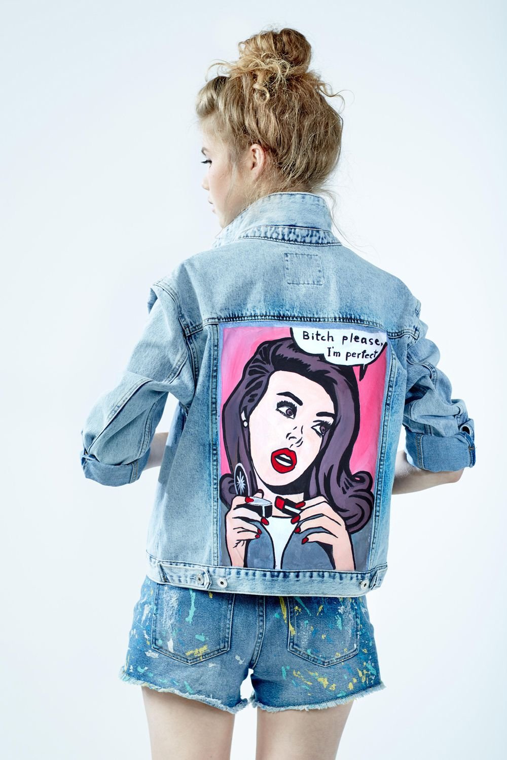 Принты на джинсовке